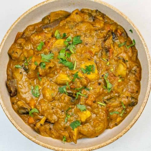 Mushroom Curry Without Coconut Milk