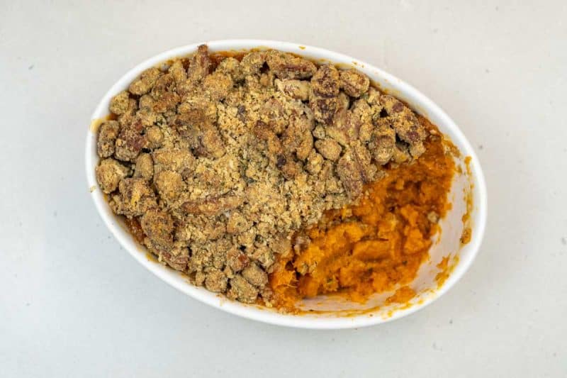 Sweet Potato Casserole Without Marshmallows
