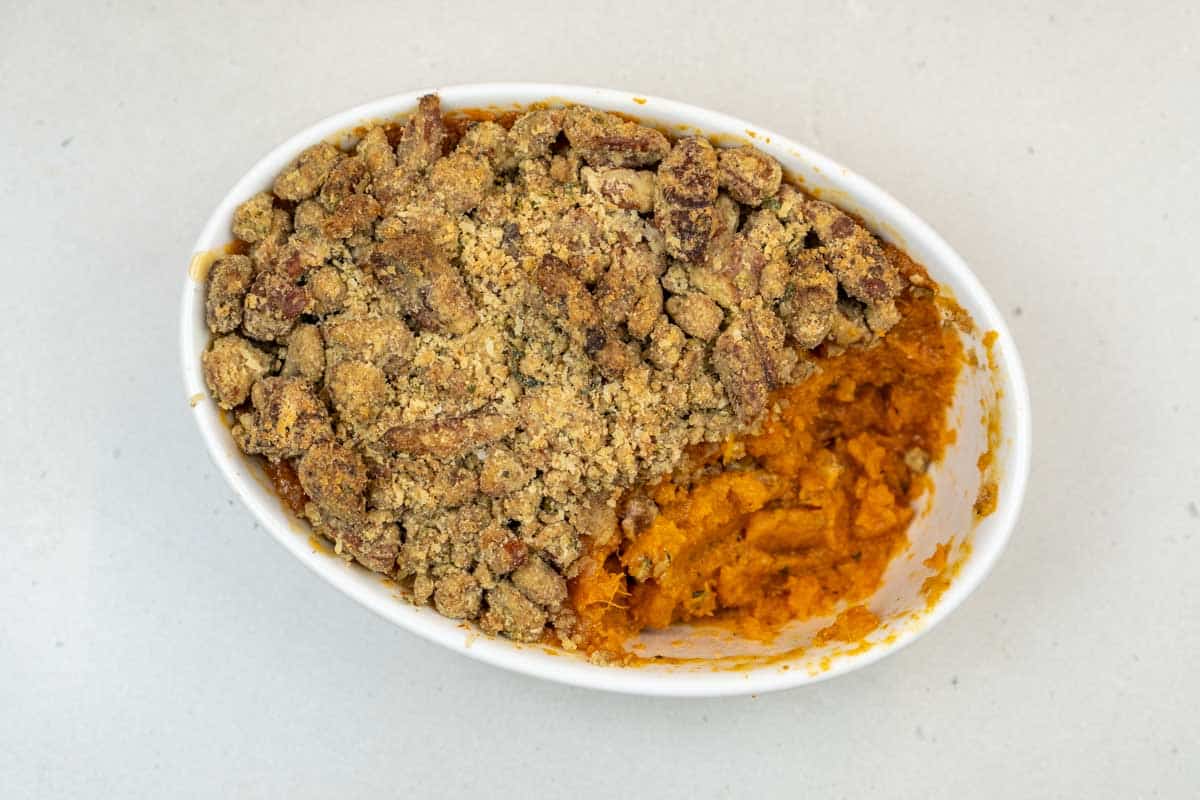 Sweet Potato Casserole Without Marshmallows