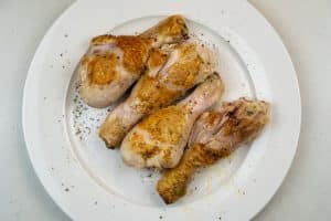 Seared chicken