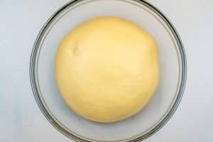 Dough after bulk fermentation