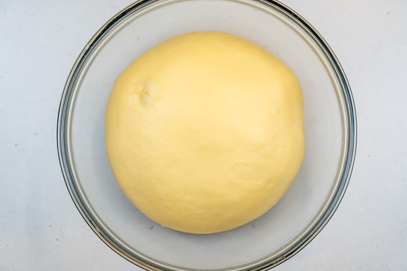 Dough after bulk fermentation