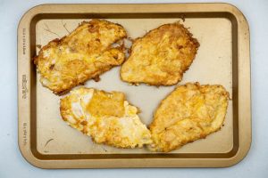 Cooked chicken