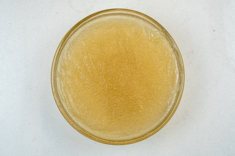 Preparing the gelatin