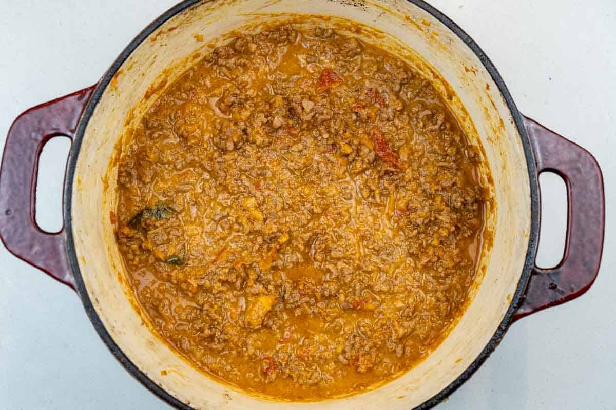 Ragu Bolognese Without Wine