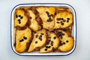 Bread & Butter Pudding Without Cream