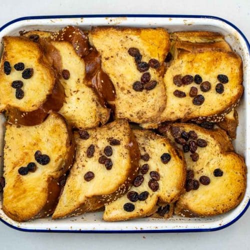 Bread & Butter Pudding Without Cream