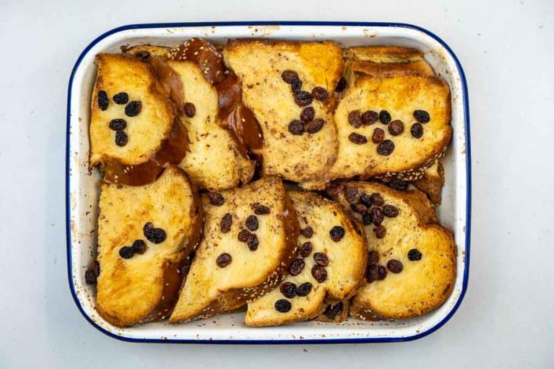 Bread & Butter Pudding Without Cream