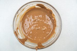 Melted chocolate