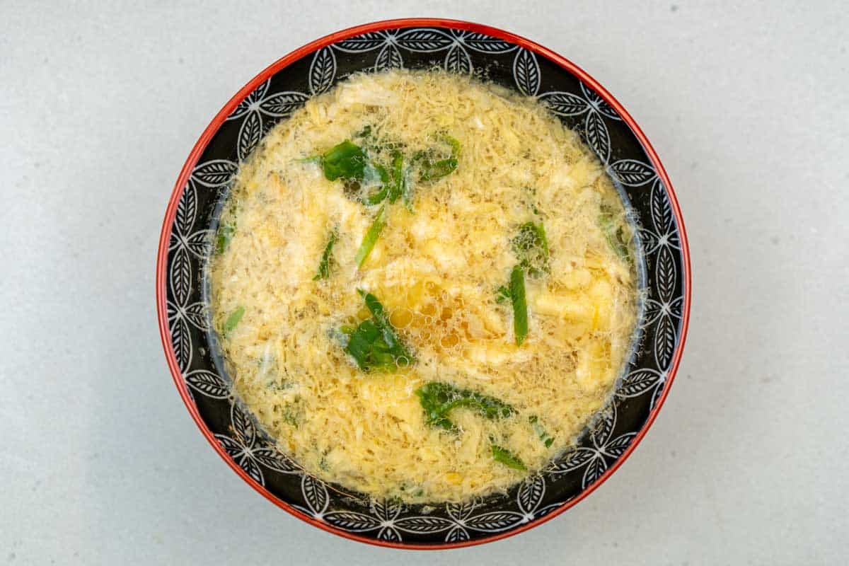 Egg Drop Soup Without Cornstarch