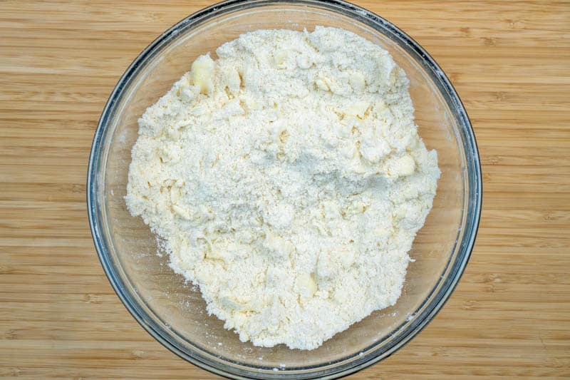 Incorporating the butter