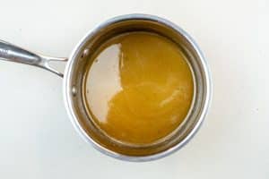 Dissolving the sugar