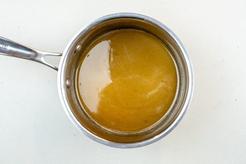 Dissolving the sugar