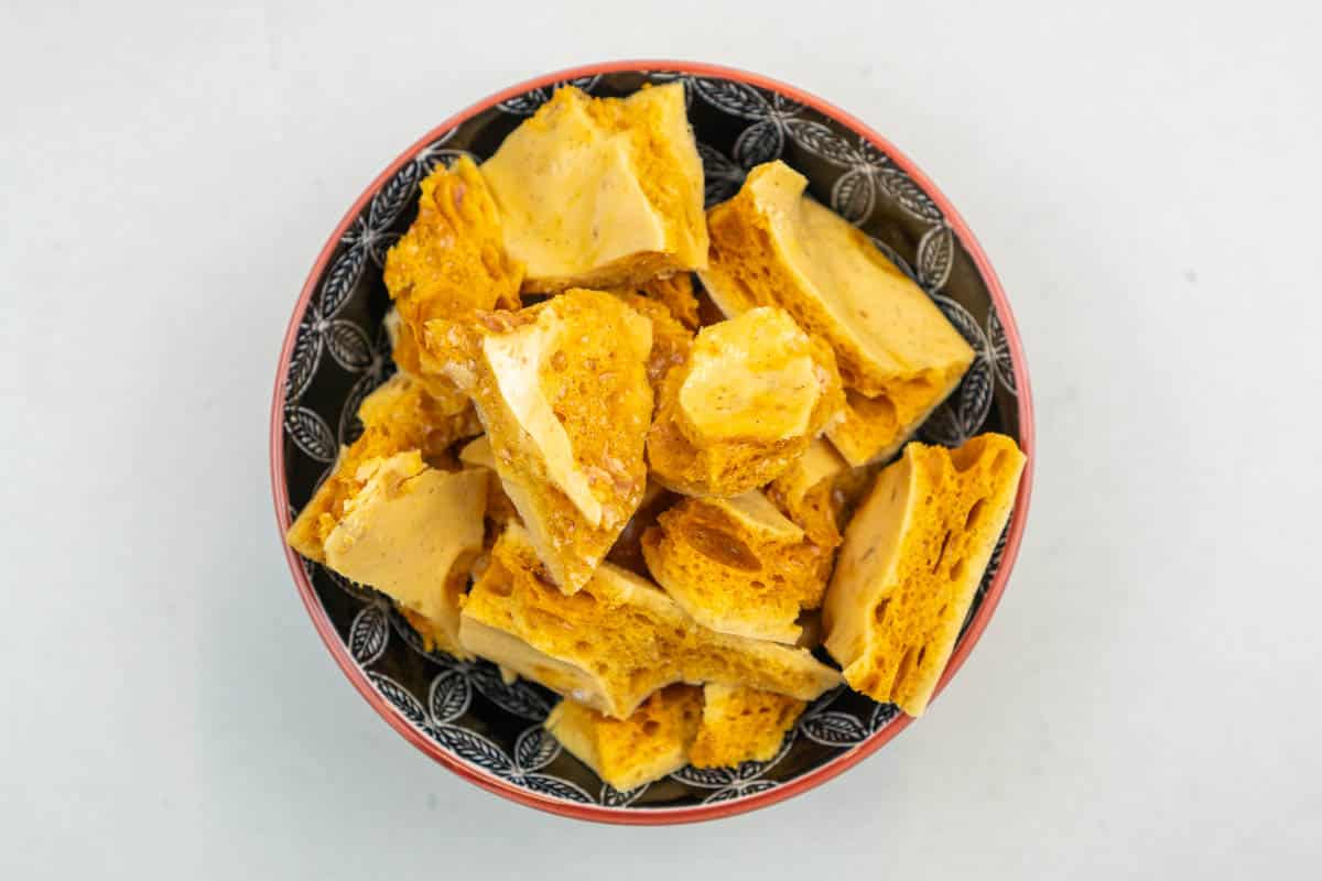 Honeycomb Without Golden Syrup