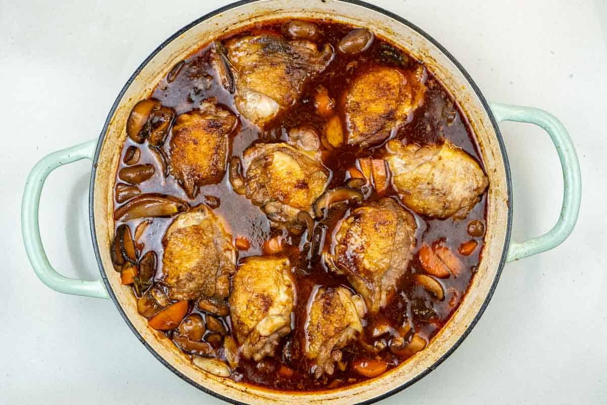 Coq Au Vin Without Wine