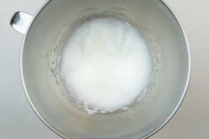 Whisked egg whites