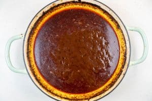 Reduced sauce